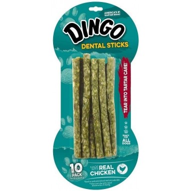 Dingo DENTAL Munchy Sticks 10 Palillos Masticables - dingo 