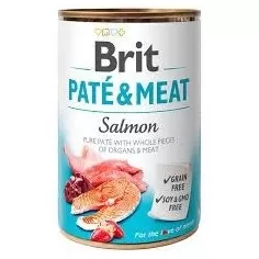 Brit Care Perro Lata Pate & Meat SALMON 400g - Brit® 
