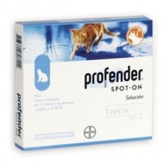 Profender ® Antiparasitario en pipeta para Gatos 2.5 a 5Kg. - ELANCO - laboratorio Bayer/Elanco 