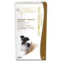 Revolution para Perros de 5 hasta 10 Kg. Antiparasitario - Zoetis - Laboratorio Zoetis 