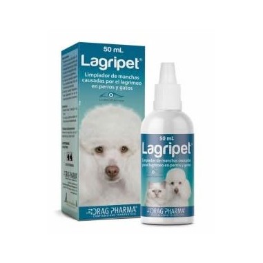 Lagripet Limpiador de Lágrimas 50 mL Perro y Gatos Dragpharma - laboratorio drag pharma 