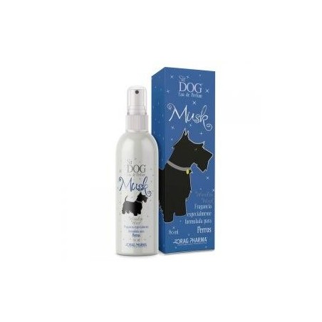 Perfume para perritos SIR DOG® Perfum Musk 80 mL. - laboratorio drag pharma 