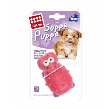 GIGwi Suppa Puppa Hipopotamo para cachorros y perros toy - GiGwi 