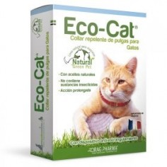 COLLAR ECO-CAT® Collar repelente de pulgas natural para gatos. - laboratorio drag pharma 