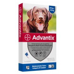 Advantix Pipeta para Perros 25 a 40 Kg Bayer® - ELANCO - laboratorio Bayer/Elanco 