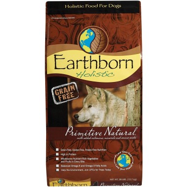 Earthborn Primitive Natural Grain Free, alimento para perros libre de granos - earthborn 
