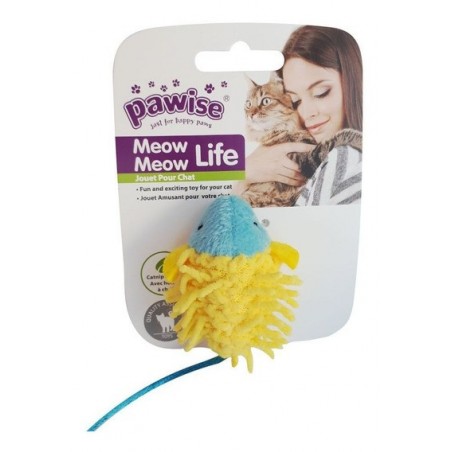 PAWISE Juguete raton colores Para gato Meow Meow Life con catnip - Pawise 