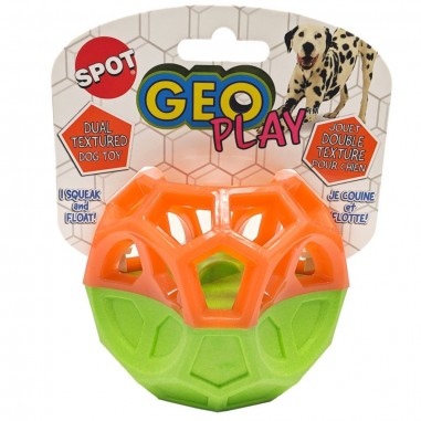 SPOT- Geo Play Square ball con sonido naranjo/verde - Spot 