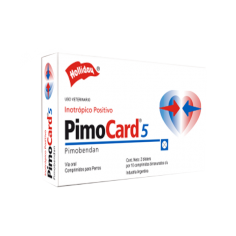 PimoCard 5 - Pimobendan 5 mg x 20 comp. p/ Perros - HOLLIDAY - laboratorio holliday scott 