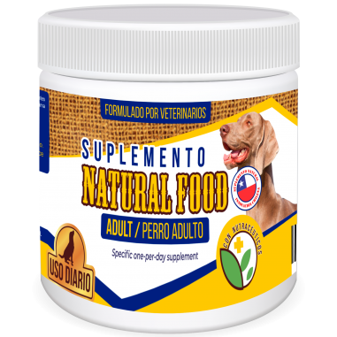 Natural Food - Suplemento alimenticio para perros 150g. - Natural Food 
