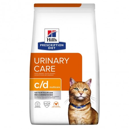 Hills Prescription Diet c/d Multicare Urinary Care para gatos 3.8 Kg. - hills prescription diet 