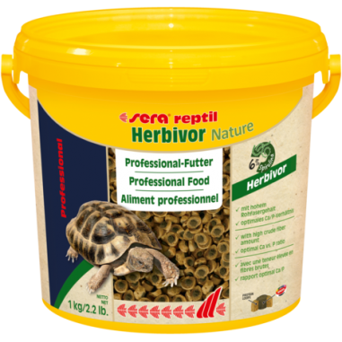 SERA - Herbivor Nature - Alimento Reptiles Herbivoros - 1,12 Kg. - sera 