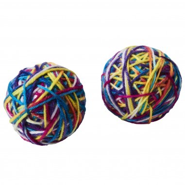 Bolas De Lana - Sew Much Fun Yarn Balls, Pack 2 - Juguete para Gatos - Spot 