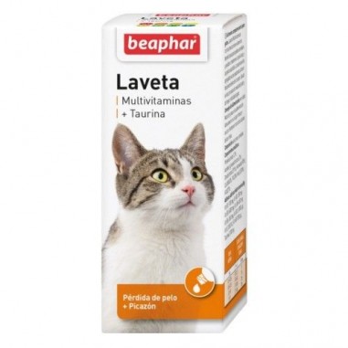 LAVETA +Taurina Suplemento Vitamínico para Gatos - beaphar 
