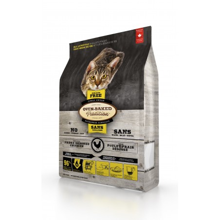 OBT Grain Free Gato All Life Stages Pollo 2,27kg. - Oven Baked Tradition 