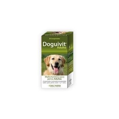 Doguivit Adulto Multivitaminico Perro, 30 comprimidos. - laboratorio drag pharma 