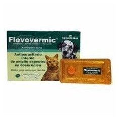 Flovovermic 1 Comprimido para 10Kg. Perros y Gatos - laboratorio drag pharma 