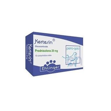 Kertesin Prednisolona 20 mg. Centrovet Ehlinger - Laboratorio Ehlinger 