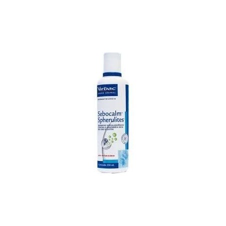 SEBOCALM SPHERULITES Shampoo Hipoalergénico VIRBAC 250 mL. - laboratorio virbac 