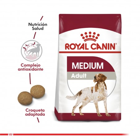 Royal Canin - Perro - Medium Adulto 15Kg. - Royal Canin 