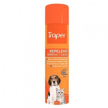 Repelente Spray para Interior Perros y Gatos 444 mL. TRAPER - TRAPER 